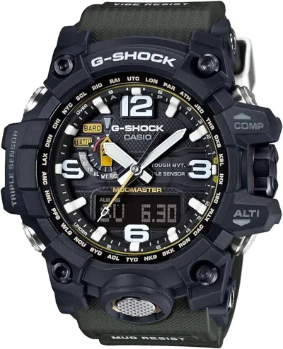 Pre-owned Casio G-shock Gwg-1000-1a3jf Mudmaster Mad Master Radio Solar Men