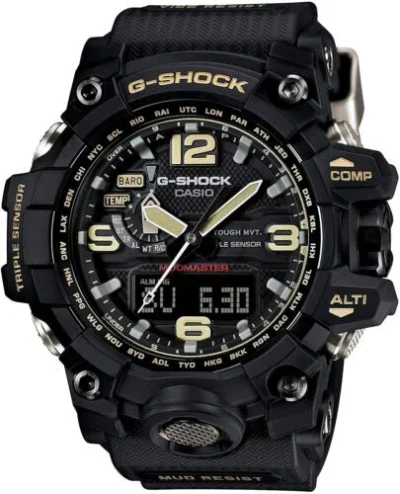 Pre-owned Casio G-shock Gwg-1000-1ajf Mudmaster Solar Men Watch Japan Gwg-1000-1a