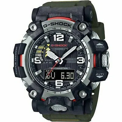 Pre-owned Casio G-shock Gwg-2000-1a3jf Master Of Mudmaster Radio Tough Solar Men