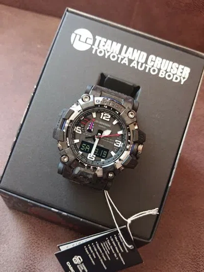 Pre-owned Casio G-shock Gwg-2000tlc-1a Toyota Auto Body Team Land Cruiser Brand