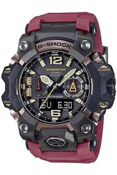 Pre-owned Casio G-shock Gwg-b1000-1a4j Mudmaster Bluetooth Solar Radio Men Watch With Box