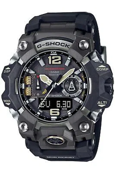 Pre-owned Casio G-shock Gwg-b1000-1ajf Black Master Of G-land Men's Watch With Box