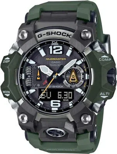 Pre-owned Casio G-shock Gwg-b1000-3ajf Land Mudmaster Solar Radio Men Watch In Box