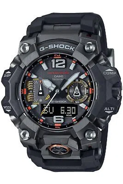 Pre-owned Casio G-shock Gwg-b1000ec-1ajf Mudmaster Emergency Color Solar Radio Men Watch