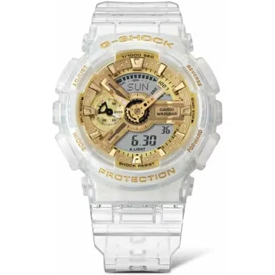 Casio G-shock Ladies' Watch  Classic Skeleton Gold Accent ( 46 Mm) Gbby2