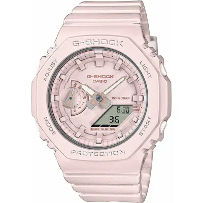 Casio G-shock Ladies' Watch  Gma-s2100ba-4aer Gbby2 In Pink