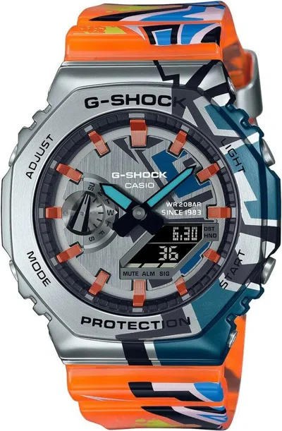 Pre-owned Casio G-shock Limited Edition Men's Watch Gm-2100ss-1a