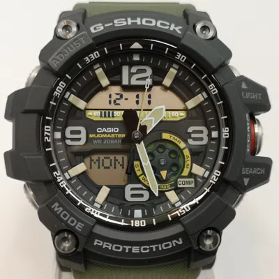 Pre-owned Casio G-shock Master Of G-land Mudmaster Gg-1000-1a3jf Digital Men Watch Box