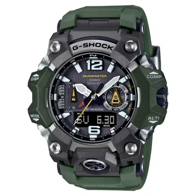 Pre-owned Casio G-shock Master Of Mudmaster Connected Solar Watch Gwgb1000-3a
