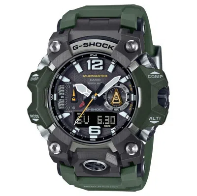 Pre-owned Casio G-shock Master Of Mudmaster Connected Solar Watch Gwgb1000-3a