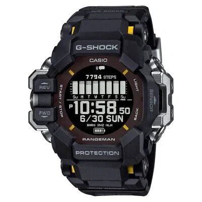 Pre-owned Casio G-shock Master Of Rangeman Gpr-h1000-1jr Black Men's Watch W/ Box