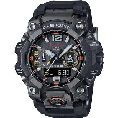 Pre-owned Casio G-shock Master Of Series Mudmaster Gwg-b1000ec-1ajf Bluetooth Black