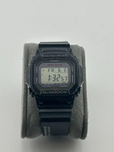 Pre-owned Casio G-shock Men's Black Watch Gws5600u-1 In Box With Tags