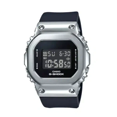Pre-owned Casio G-shock Men's Resin Strap Watch Gm-s5600-1dr - Compact Toughness With Stai