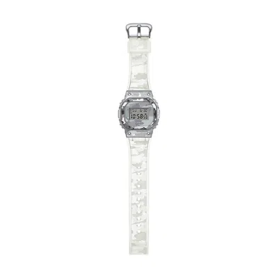 Casio G-shock Men's Watch  The Origin Collection Camo Serie ( 43 Mm) Gbby2 In White