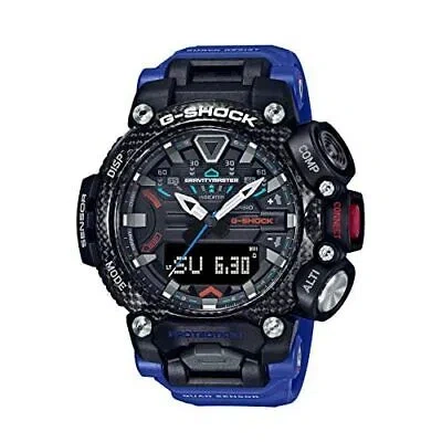 Pre-owned Casio G-shock Men Watch Gr-b200-1a2jf Gravitymaster Carbon Core Bluetooth
