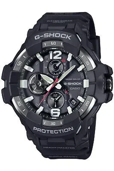 Pre-owned Casio G-shock Men Watch Gr-b300-1ajf Gravitymaster Master Of Air Bluetooth