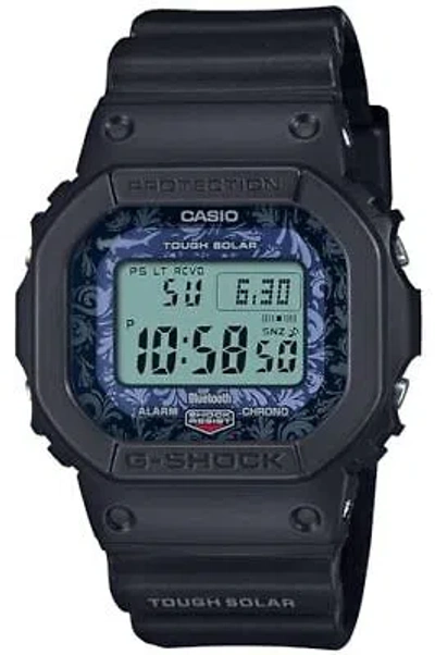 Pre-owned Casio G-shock Men's Watch Gw-b5600cd-1a2jr Charles Darwin Collaboration Model