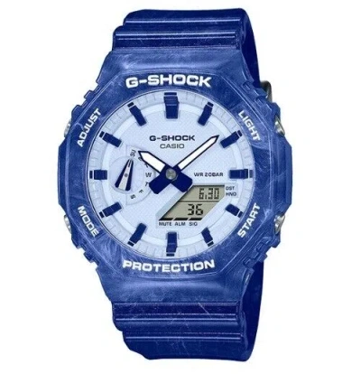Pre-owned Casio G-shock Men Wrist Watch Ga-2100bwp-2adr