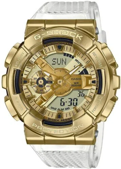 Pre-owned Casio G-shock Metal Covered Gm-110sg-9ajf Men's Watch In Box
