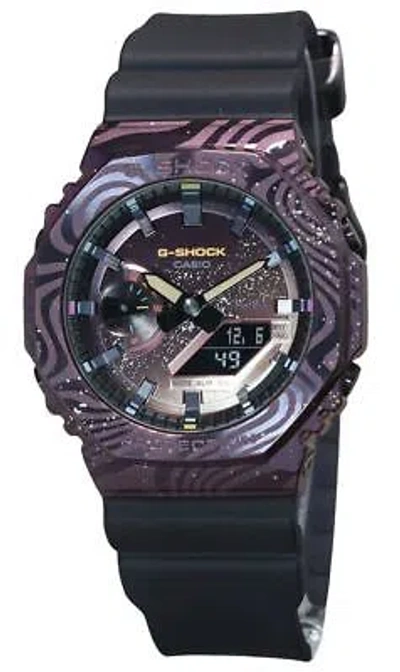 Pre-owned Casio G-shock Milky Way Galaxy Limited Edition Gm-2100mwg-1a 200m Mens Watch