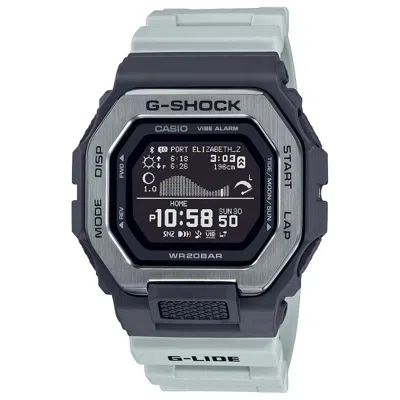 Casio G-shock Mod. G-lide Gray - Surf Tide Graph In Metallic