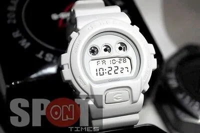 Pre-owned Casio G-shock Monotone Design White Men's Watch Dw-6900ww-7d Dw6900ww 7