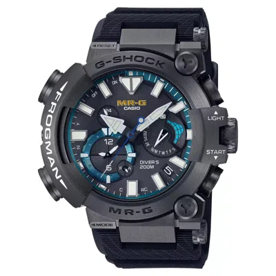 Pre-owned Casio G-shock Mr-g Frogman Black Rubber Strap Watch Mrgbf1000r1a