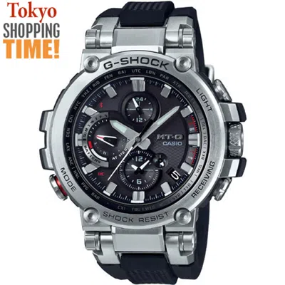 Pre-owned Casio G-shock Mt-g Mtg-b1000-1ajf Bluetooth Mobile Link Atomic Solar Men Watch