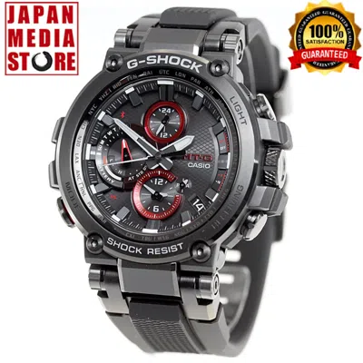 Pre-owned Casio G-shock Mt-g Mtg-b1000b-1ajf Bluetooth Solar Men Watch Japan Mtg-b1000b-1a