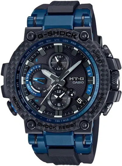 Pre-owned Casio G-shock Mt-g Mtg-b1000xb-1ajf Solar Radio Men's Watch Bluetooth 2019
