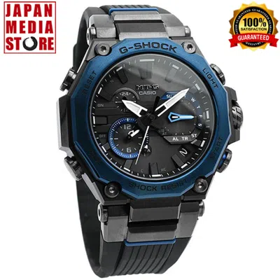 Pre-owned Casio G-shock Mt-g Mtg-b2000b-1a2jf Bluetooth Solar Atomic Men`s Watch Japan