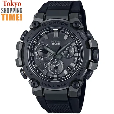 Pre-owned Casio G-shock Mt-g Mtg-b3000b-1ajf Bluetooth Mobile Atomic Solar Men`s Watch