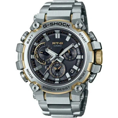 Pre-owned Casio G-shock Mt-g Mtg-b3000d-1a9jf Silver Gold Limited Atomic Mens Watch