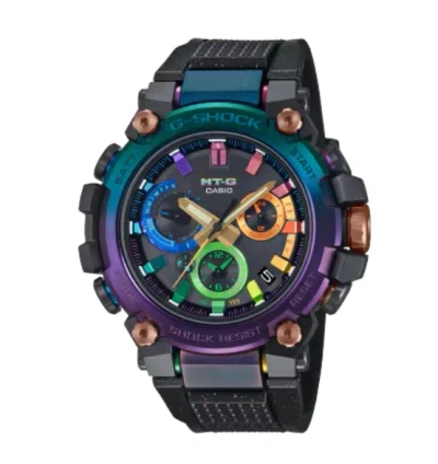 Pre-owned Casio G-shock Mt-g Mtgb3000 Series Radio Solar Black Men's Watch Mtgb3000dn1a