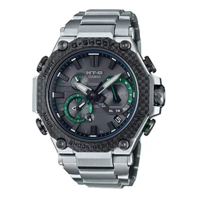 Casio G-shock Mt-g 'silver Black' In Gray