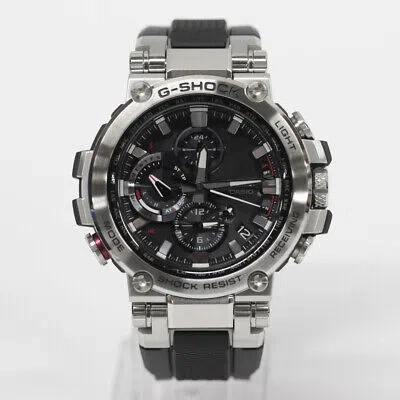 Pre-owned Casio G-shock Mtg-b1000-1ajf Analog Quartz Bluetooth Black