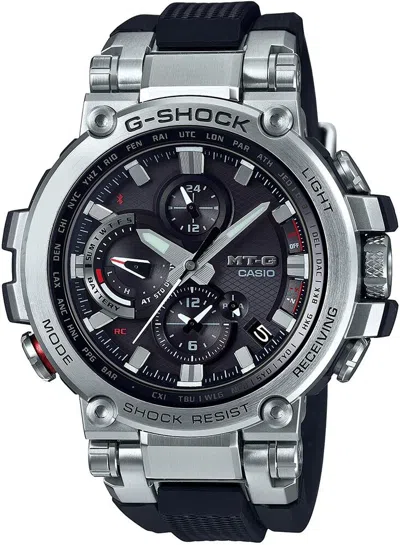 Pre-owned Casio G-shock Mtg-b1000-1ajf Mt-g Bluetooth Tough Solar Watch Mtg-b1000-1a Men's