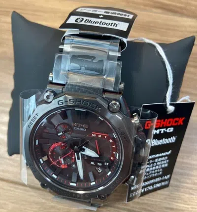 Pre-owned Casio G-shock Mtg-b2000ybd-1ajf [dual Core Guard Mt-g Carbon Bezel] Watch Shi...