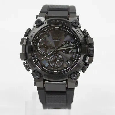 Pre-owned Casio G-shock Mtg-b3000b-1ajf Analog & Digital Quartz Bluetooth