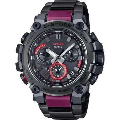 Pre-owned Casio G-shock Mtg-b3000bd-1ajf Mt-g Bluetooth Radio Solar Watch Carbon Case