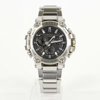 Pre-owned Casio G-shock Mtg-b3000d-1a9jf Solar/radio Controlled Analog Black