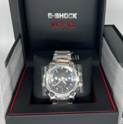 Pre-owned Casio G-shock Mtg-b3000d-1ajf Mt-g Series Men's Wrist Watch Metal Band Silver
