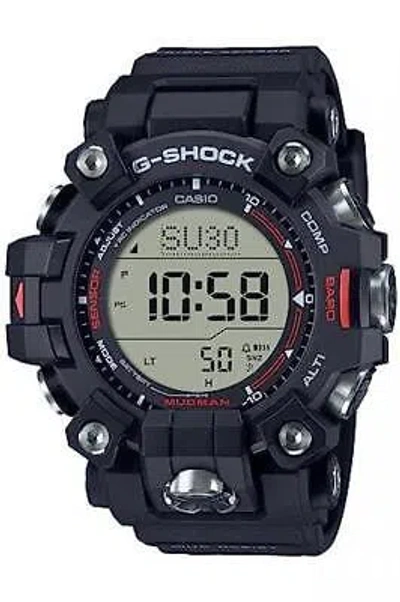 Pre-owned Casio G-shock Mudman Gw-9500-1jf Master Of Solor Radio Men Watch
