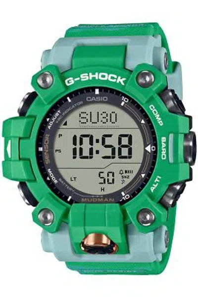 Pre-owned Casio G-shock Mudman Gw-9500kj-3jr Earthwatch Limited Solar Radio Men Watch
