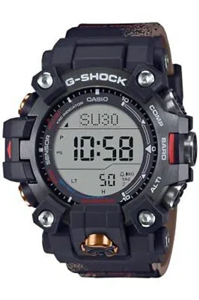 Pre-owned Casio G-shock Mudman Gw-9500tlc-1jr Team Land Cruiser Limited Radio Solar Watch