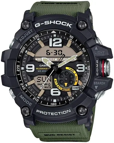 Pre-owned Casio G-shock Mudmaster Gg-1000-1a3dr Twin Sensor 200m Water Resistance Us4