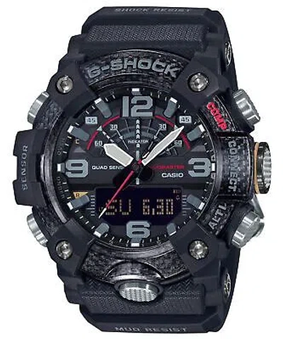 Pre-owned Casio G-shock Mudmaster Gg-b100-1ajf Men's Watch Bluetooth Analog Display