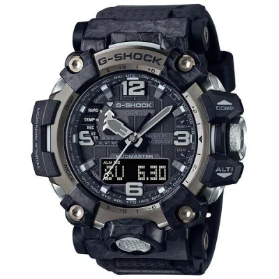 Pre-owned Casio G-shock Mudmaster Gwg-2000-1a1jf Radio Solar Watch Carbon Core Guard