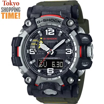 Pre-owned Casio G-shock Mudmaster Gwg-2000-1a3jf Tough Solar Atomic Radio Men Watch Japan